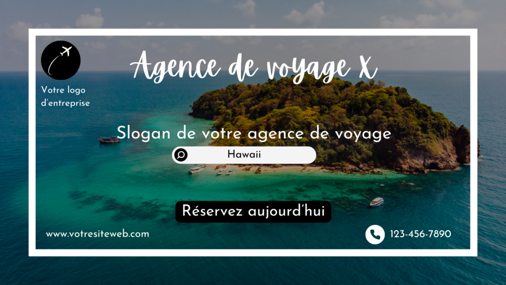 Des visuels captivants pour booster la visibilité de votre agence de voyage